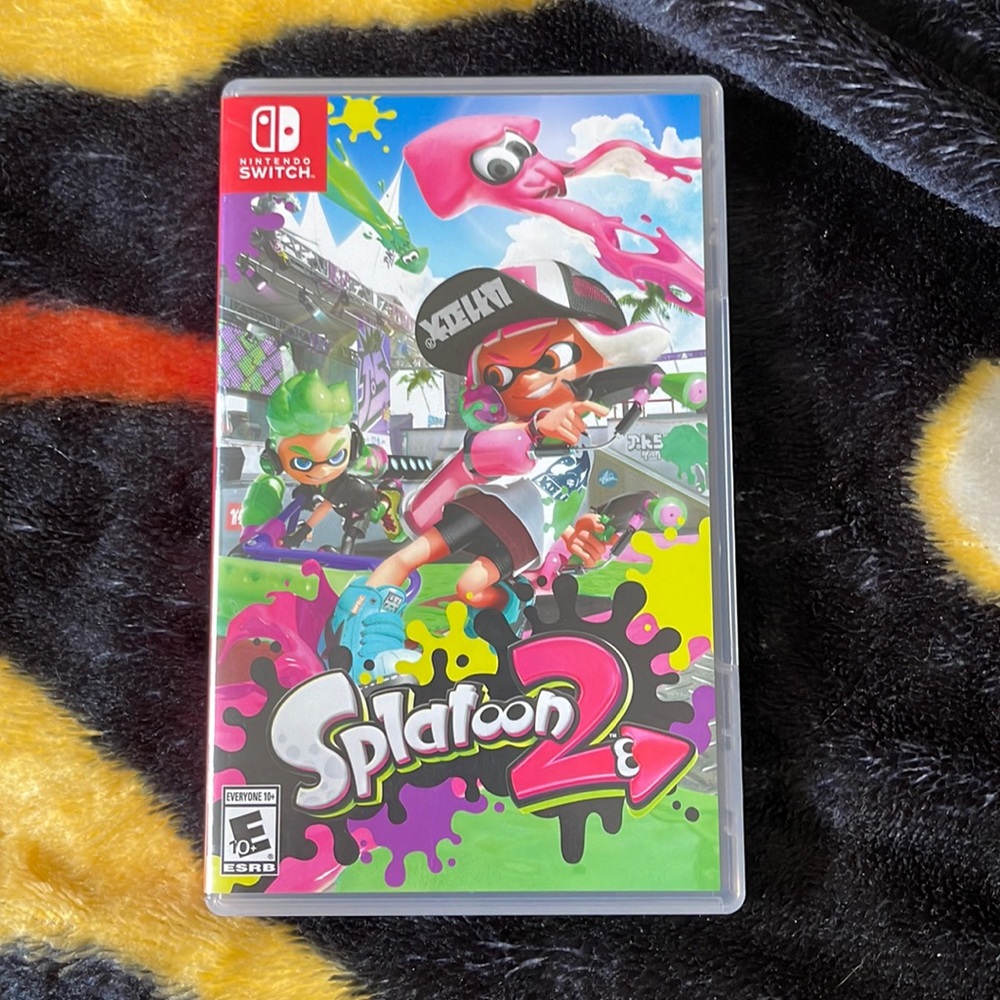Splatting Video Game for the Nintendo Switch